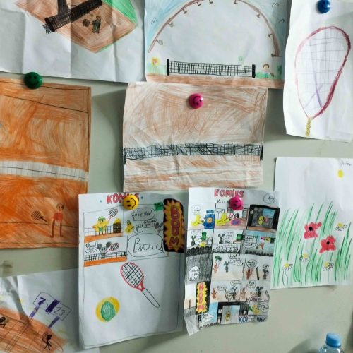 Ferie z Tenisem w gminie Michałowice Fundacja Sport Bez Granic-13